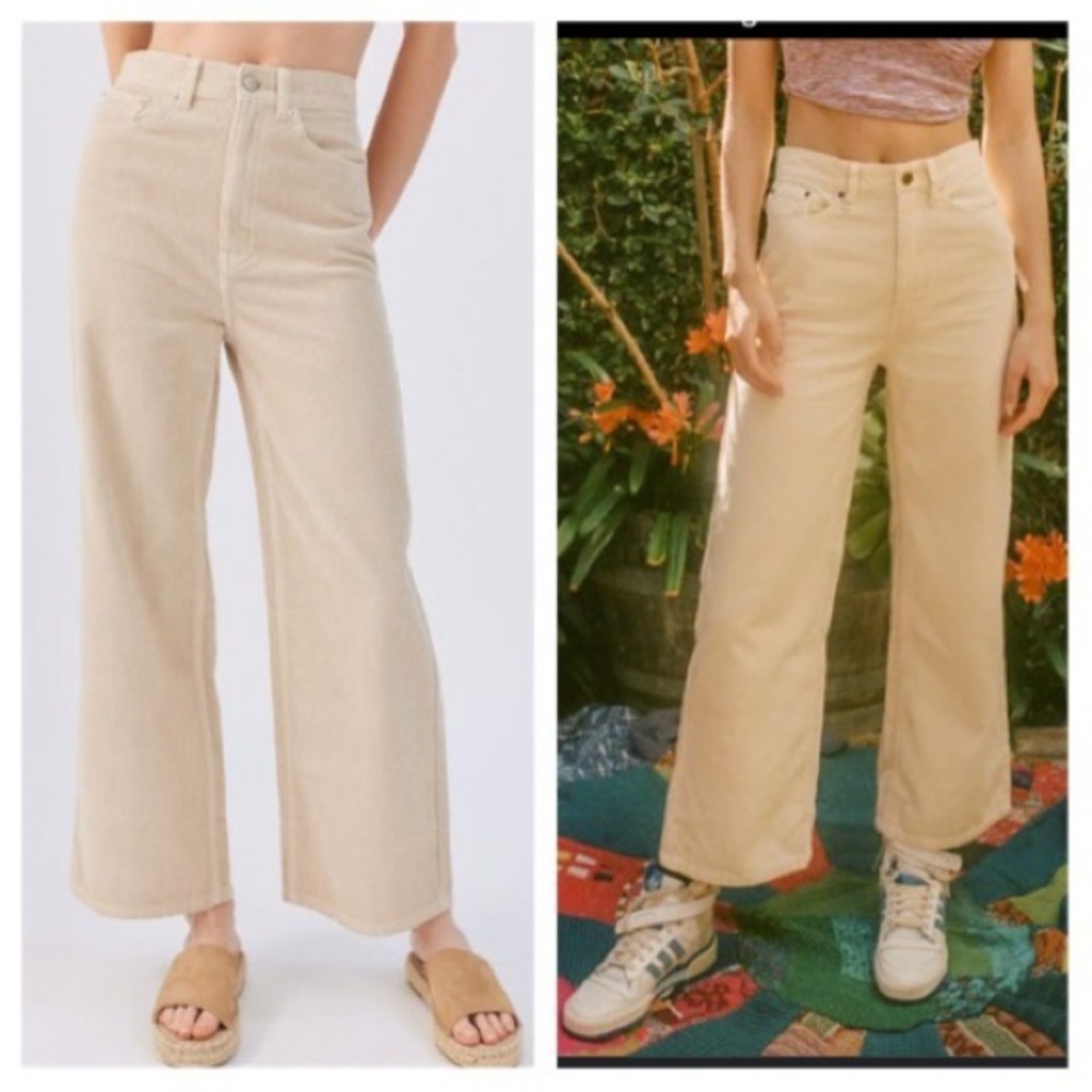 Urban outfitters high and wide hi rise jean